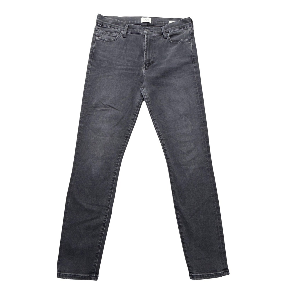 Citizens Of Humanity Rocket Ankle Jeans Womens 30x27.5 Charcoal High Rise Slim